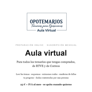 Aula virtual · preparación online